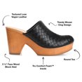 thumbnail image 5 of Journee Collection Womens Kelsy Mules Mid Block Heel Round Toe Pumps, 5 of 6