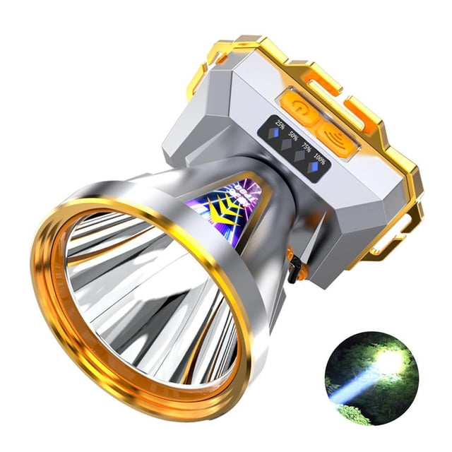 Super Bright LED Headlamp Rechargeable Headlight Head High us Power Torch