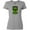 AC-Heather Grey, variant on Inktastic Halloween Frankenstein Head Women's T-Shirt