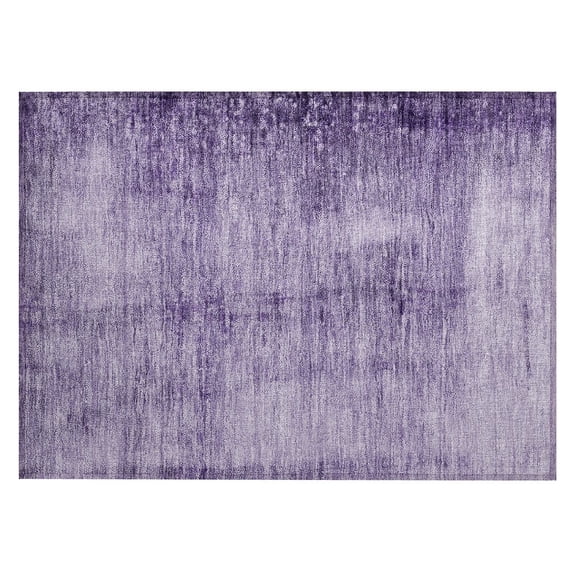 Dalyn Rugs Machine Washable Indoor/Outdoor Chantille Purple 1'8" x 2'6" Rug