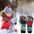 thumbnail image 3 of Vikakiooze Winter Gloves Adult's Winter Waterproof And Snowproof Gloves Mountaineering Windproof, 3 of 5