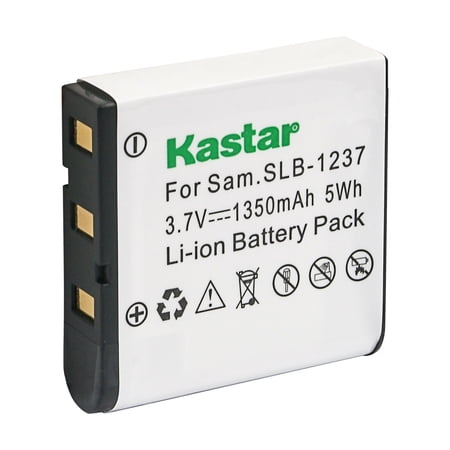 Kastar Battery 1-Pack Replacement for Samsung SLB-1237 Battery Samsung Digimax L55 Digimax L55W Digimax L85 Digital Cameras