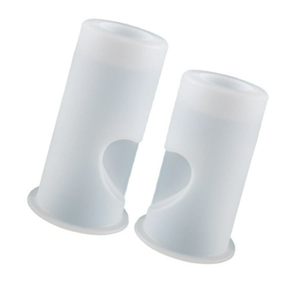 LABRIMP Scented Candle Shaping Mold Transparent Silicone 2Pcs 2.5x2.5x4.8in