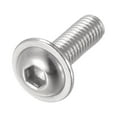thumbnail image 3 of Uxcell M6 x 18mm 304 Stainless Steel Flanged Button Head Socket Cap Screws 50 Pack, 3 of 5