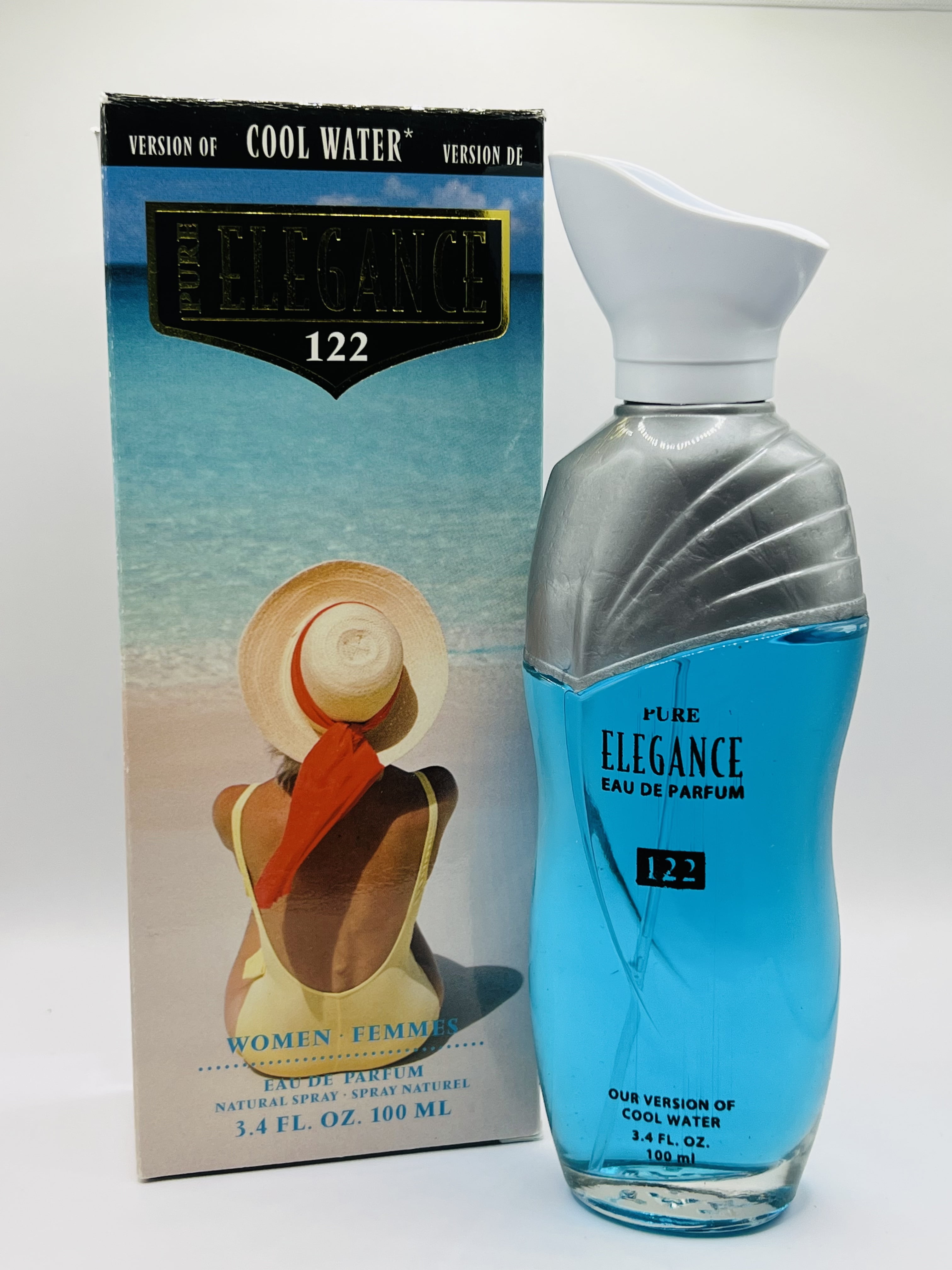 PURE ELEGANCE 122 Cool Designer Inspired Eau Parfum pour femmes Perfume Spray fl oz. Walmart.com