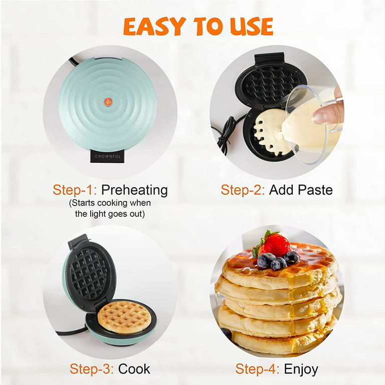 Small Home Breakfast Machine Electric Pancake Pan Mini Waffle