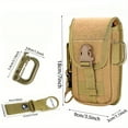 thumbnail image 2 of Outdoor molle Phone Pouch with Water Bottle Buckle, 2 of 9