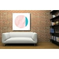 thumbnail image 5 of Epic Art 'Pink Marble Circle II' by Seven Trees Design, Acrylic Glass Wall Art, 36"x36", 5 of 7