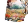 thumbnail image 5 of Welcome Spring Fairy Saint Bernard in Flower Meadow All Over Print Boxer Briefs Underwear for Men Dad St Dog Lover - 13002, 5 of 6
