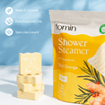 thumbnail image 2 of Fomin Aromatherapy Shower Steamers - Spiced Orange – 12 Count Shower Tablets with Essential Oils for Relaxation, Energy & Stress Relief | Self-Care Gift for Women & Men, Spa-Like Experience at Home, 2 of 5
