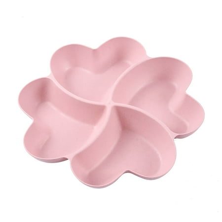 

Fruit Plate Flower-shaped Fruit Platter Fruit Platter Snacks Multi-grid Candy Box