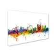 thumbnail image 3 of Trademark Fine Art Michael Tompsett London England Skyline IX Canvas Wall Art - 22x32, 3 of 4