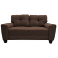 thumbnail image 1 of Love seat El Bazar Store Sidney Lino Chocolate 2 plazas, Modular, Moderno, Sala, Sofa, 1 of 5