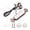 Red, variant on Suodoka Guitar Copper Single Magnetic Coil Noiseless Acoustic Guitar Pickup With Volume Tone Control, Mounting Screws And Knobs Set For Folk Electric String Instruments, Black
