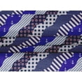 thumbnail image 5 of oneOone Velvet Royal Blue Fabric Patchwork Quilting Supplies Print Sewing Fabric By The Yard 58 Inch Wide, 5 of 7