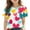 Hot Pink, variant on Girls Summer Short Sleeve Tops Print Sweet Lightweight Crew Neck Tee Shirts for Daily Wear