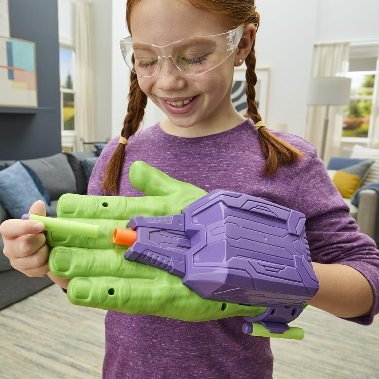 Marvel Avengers Hulk Thunderclap Blaster Roleplay Toy with 3 NERF
