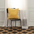 thumbnail image 2 of Rizzy Home Yellow 20"X20" Solid Woven Poly Filled Throw Pillow, 2 of 5