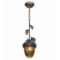 thumbnail image 5 of Meyda Tiffany 121872 Greenbriar Oak 7" Wide Mini Pendant - Copper, 5 of 7