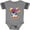 Football Heather and Smoke, variant on Inktastic My Nana Loves Me Penguin Boys or Girls Baby Bodysuit