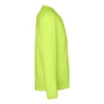 thumbnail image 6 of CORE365 CE10L Unisex Capital Long Sleeve Performance T-Shirt-Safety Yellow-XS, 6 of 6