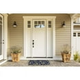thumbnail image 2 of DII Floral Design Collection Natural Coir Doormat, 17x29", Blue Peonies, 2 of 3