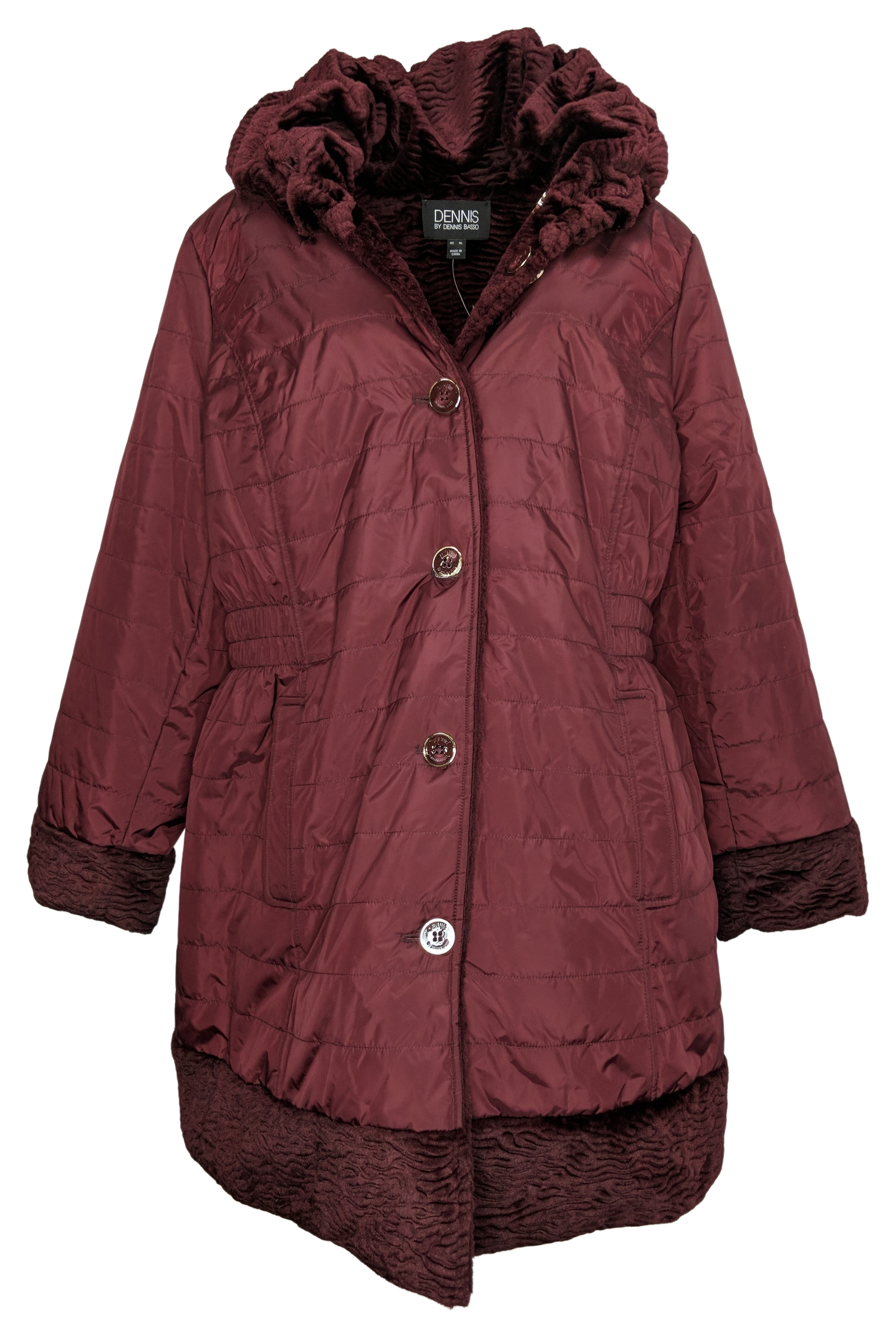 Dennis Basso Women's XL Reversible 