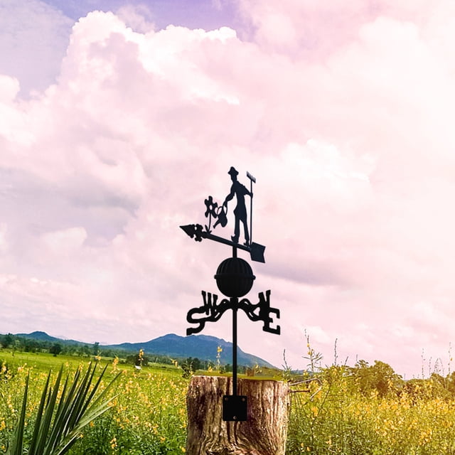 TIMIFIS Weather Vane Weather Vane Decoration Roof Weather Vane Garden Courtyard Decoration Fall Decorations For Home - Fall