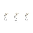 thumbnail image 3 of Destyer Curtain Cat-shaped Tiebacks Magnetic Multifunctional Small Buckle Wide Application Clips Home Office Curtains Ring Sub-gold 3Set, 3 of 6