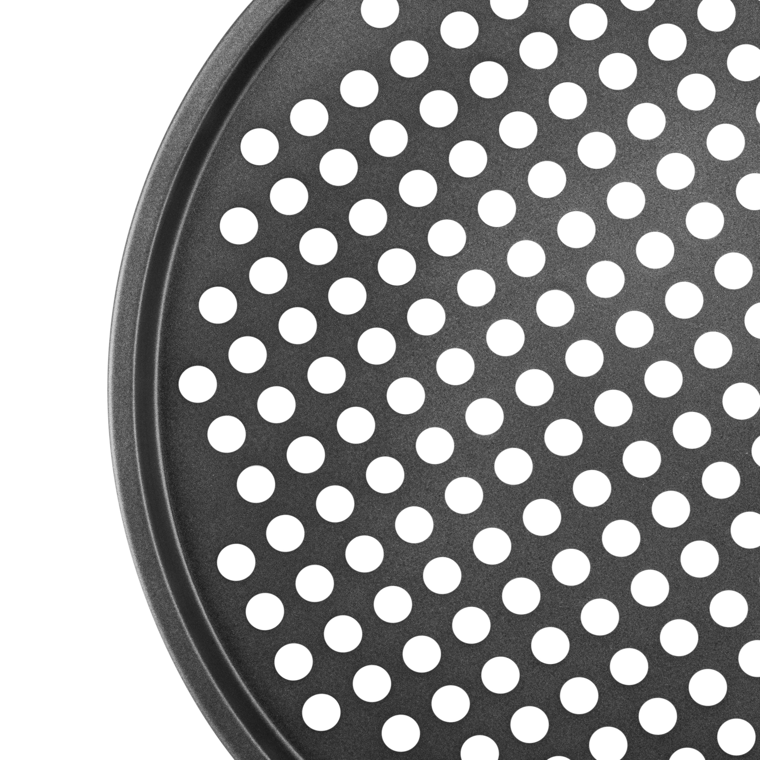 Kitchen Details 13 inch Pizza Crisper Pan, Baking Tray Pizza Pan