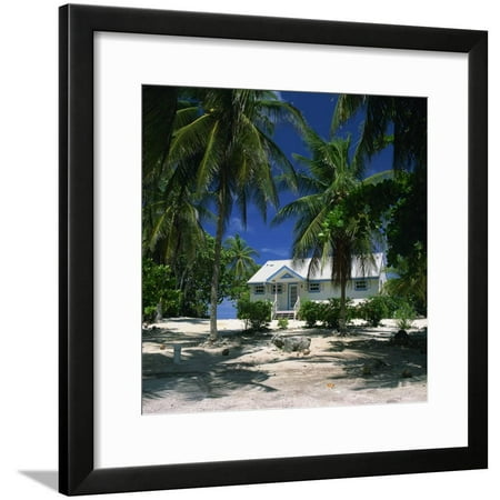 Typical Cottage on the North Side of Grand Cayman, Cayman Islands, West Indies, Caribbean Framed Print Wall Art By Ruth (Best Time Of Year To Visit Cayman Islands)