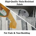 thumbnail image 4 of Runner Rug Washable Checkered  Rugs for Living Room Bedroom Kitchen Hallway Entryway Laundry Contemporary Abstract Rug Modern Geometric Rug Low Pile Office Rug Non Slip Blue, 4 of 9