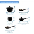 thumbnail image 2 of Batería De Cocina Cinsa Aluminio Con Antiadherente 8 Piezas, 2 of 6