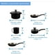 thumbnail image 2 of Batería De Cocina Cinsa Aluminio Con Antiadherente 8 Piezas, 2 of 6