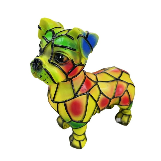 K Dog Night Light Boxer Art Resin Table Lamp Decorative Led Light For Bedroom Desk Pets Lover Gift