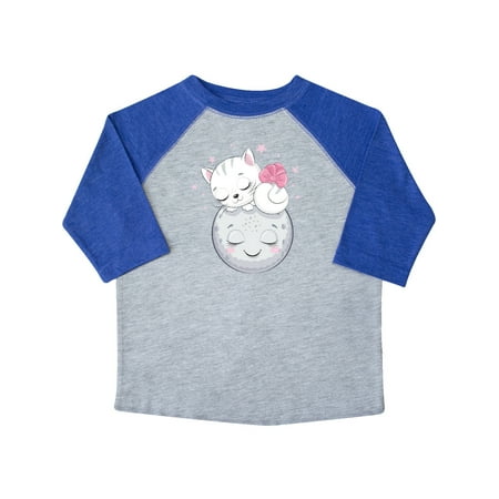 

Inktastic Cat on the Moon Gift Toddler Boy or Toddler Girl T-Shirt
