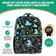 thumbnail image 2 of Mochila Dinosaurio Decorably de 42 cm para Niños de 3 a 5 Años con Parches, 2 of 6