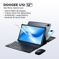 thumbnail image 3 of DOOGEE U12 Android 16 tablet, 12 inch FHD+(2000x1200) 90Hz Large Screen, 24GB+128GB/2TB, Gemini AI Octa Core Gaming Tablets, 9000mAh/18W, 2.4G/5G WiFi, Tablet with Pen,Keyboard,Mouse&Case, 3 of 9