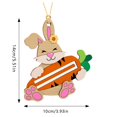 thumbnail image 3 of Zmeidao Easter Money Holders for Cash Gift, Easter Eggs Bunnies Money Holder Cards for Easter Basket Tag Gift Card Money Gifts Easter Decor, 3 of 9