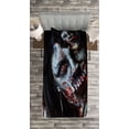 thumbnail image 3 of Ambesonne Zombie Quilted Bedspread Set 2 Pcs, Bloody Woman Theme, Twin Size, Multicolor, 3 of 3