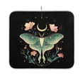 thumbnail image 5 of Iauyy Dish Drying Mat for Kitchen Counter, Super Absorbent & Hanging 16x18 / 18x24 Inch (S/M) Mysterious Pattern, 5 of 7