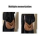 thumbnail image 5 of Bolso de hombro de piel vegana para mujer | Bolso tote suave y plegable | Bolso bandolera con correa ajustable | Bolso elegante e informal para ir a trabajar, viajar, ir de compras o ir a la playa, 5 of 6