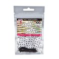thumbnail image 1 of Fashion Angels Tell Your Story Alphabet Bead Bag-Cubes blancs, 1 of 3