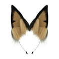thumbnail image 3 of Diadema con orejas de perro Yinane Doberman accesorio de pelo de peluche para festivales Halloween hombres y mujeres, 3 of 8