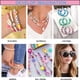 thumbnail image 3 of Kit para hacer pulseras XMZCOLA, 144 colores, perlas de polímero, 3 of 6