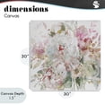 thumbnail image 4 of Stupell Industries Farmhouse Romantic Pastel Blossoms Canvas Art, 30 x 30, by Carol Robinson, 4 of 8