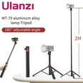 thumbnail image 2 of Ulanzi MT-79 Extendable Aluminum Tripod Phone Tripod For DSLR Camera Smartphone Video Light, 2 of 10