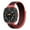 Red Black, variant on Nylon Bands for Samsung Galaxy Watch Ultra Bands 47mm Men/Women,Soft Breathable Fabric Sport Loop Strap Adjustable Wristband for Samsung Galaxy Watch 7 ultra Band 47 mm,Red Black