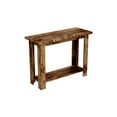 thumbnail image 3 of Safdie & Co. Console Table 39L Brown Reclaimed Wood 1 Shelf, 3 of 4