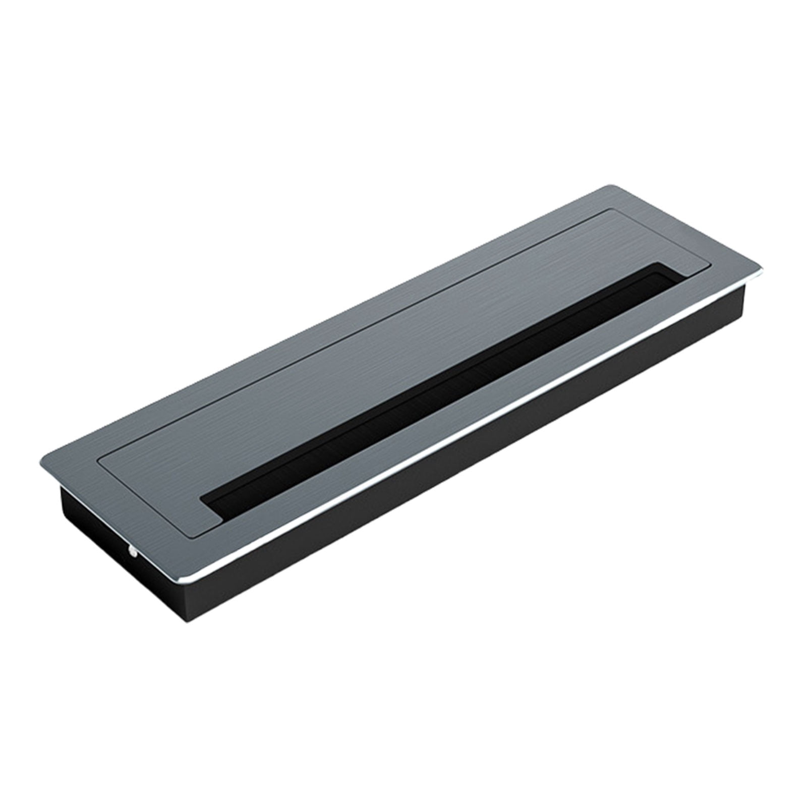 Brushed Aluminum Cable Management Grommets easy installs Cord Organizes Desk Cord Passages Solution Upgrades for Desks